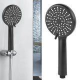 High Pressure Handheld Shower Head ABS Detachable Bathroom Shower Sprayer Head for Replacement