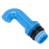 Bidet Bottle Attachment Bidet Sprayer Head Compatible with Every Bottle ABS Portable Bidet Bidet Nozzle for Water Bottle Blue - Front View