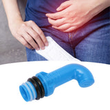 Bidet Bottle Attachment Bidet Sprayer Head Compatible with Every Bottle ABS Portable Bidet Bidet Nozzle for Water Bottle Blue