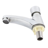 Time Delay Basin Sink Faucet Copper Alloy Push Switch Water Saving Tap for Home Kitchen Bathroom Hotel