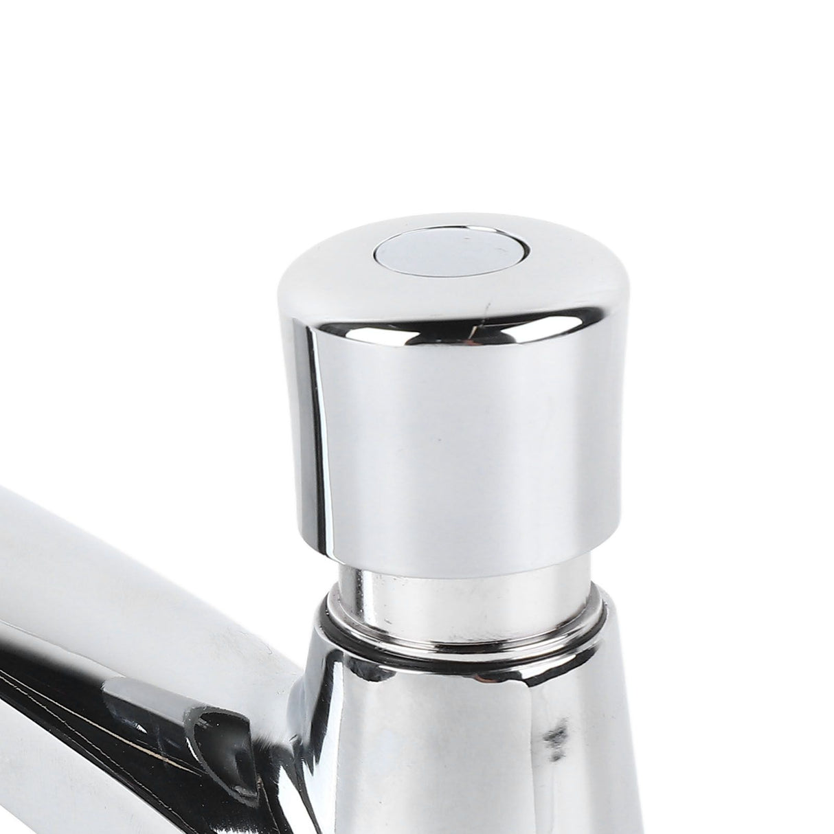 Time Delay Basin Sink Faucet Copper Alloy Push Switch Water Saving Tap for Home Kitchen Bathroom Hotel