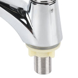 Time Delay Basin Sink Faucet Copper Alloy Push Switch Water Saving Tap for Home Kitchen Bathroom Hotel - Extra Image