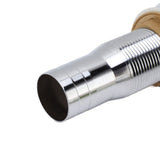 Bathroom Sink Drain Stainless Steel Polished Electroplated Flip Top Anti Blocking Short Vanity Vessel Drain Stopper for Home Kitchen