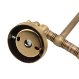 Swivel Towel Bar Antique Brass Towel Rack Rotated Towel Hanger Holder for Bathroom Four Rods - Extra Image
