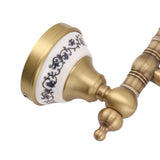Swivel Towel Bar Antique Brass Towel Rack Rotated Towel Hanger Holder for Bathroom Four Rods