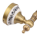 Swivel Towel Bar Antique Brass Towel Rack Rotated Towel Hanger Holder for Bathroom Three Rods