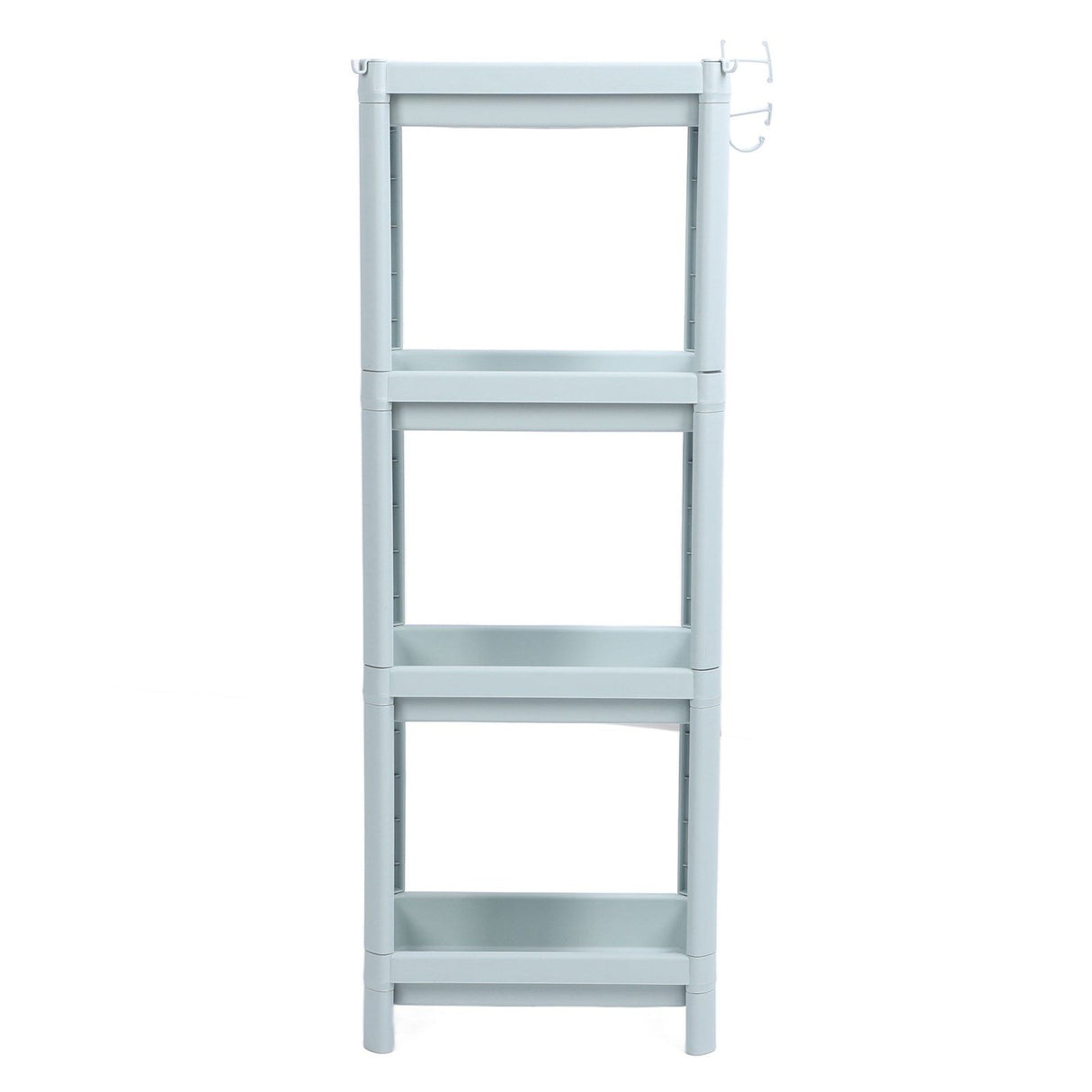 Bathroom Floor Storage Shelf Bathroom Storage Open Shelf Unit Freestanding Corner Rack Shelves Storage Rack Nordic Blue 4 Tier