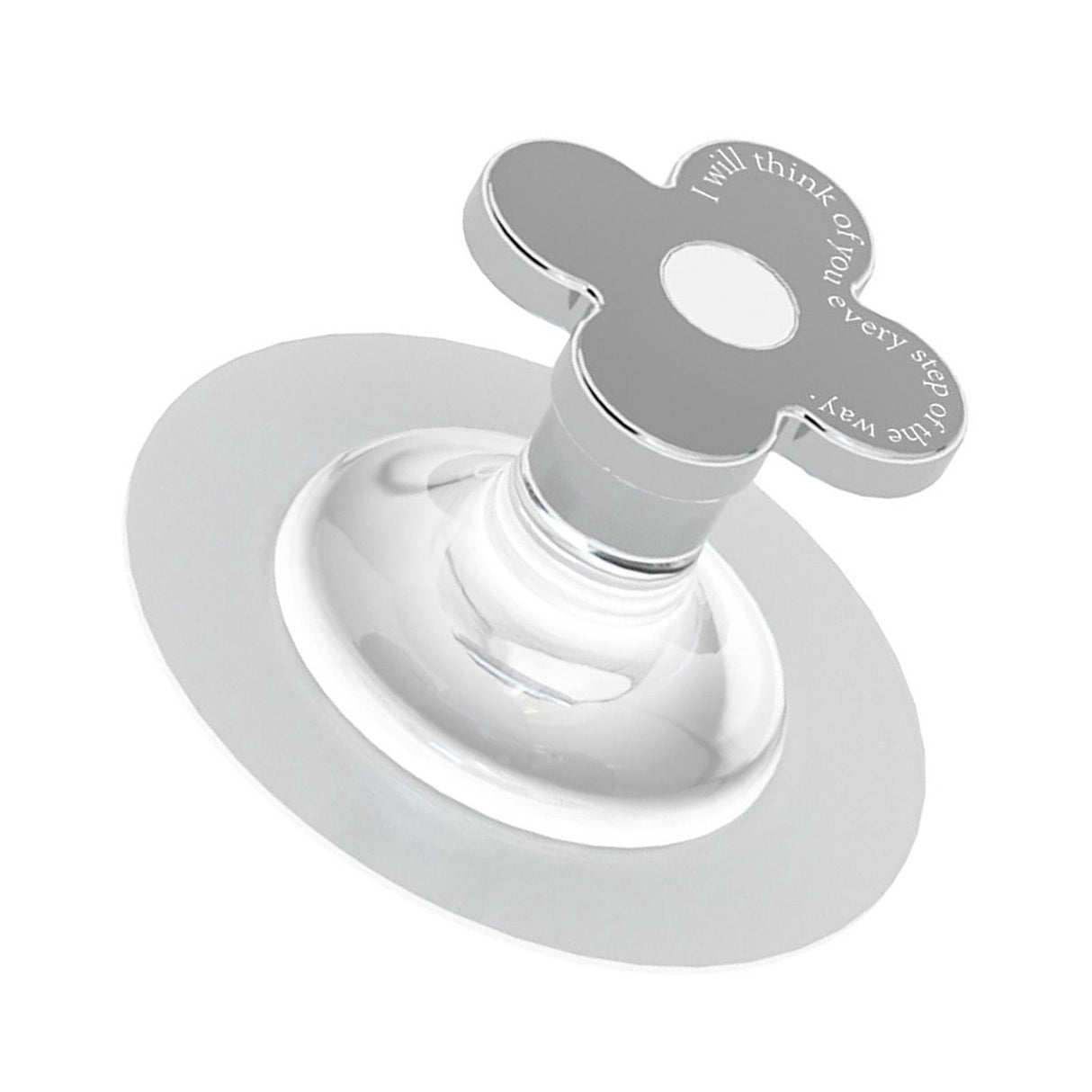 Toilet Lid Handle Toilet Cover Lifter Electroplated Flower Shape Adhesive Easy to Use Toilet Lifter Handle for Bedroom