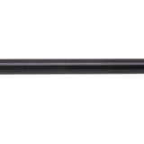Towel Bar Copper Retro Space Saving 40CM Multifunctional Tilt Proof Single Towel Rack for Bathroom Accessories Black Antique