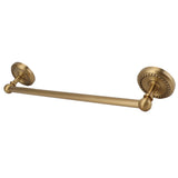All Copper Bathroom Towel Bar European Style Wall Mounted Towel Rack for Bathroom 41cm Antique Color
