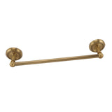 All Copper Bathroom Towel Bar European Style Wall Mounted Towel Rack for Bathroom 41cm Antique Color