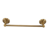 All Copper Bathroom Towel Bar European Style Wall Mounted Towel Rack for Bathroom 41cm Antique Color