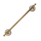 40.5cm Bathroom Towel Bar Copper Bath Towel Rack Single Towel Bar Wall Mounted Towel Holder European Style Antique