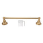 Towel Bar European Style Retro Shower Towel Rack Wall Mounted Copper Towel Rail Holder for Bathroom