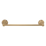Towel Bar European Style Retro Shower Towel Rack Wall Mounted Copper Towel Rail Holder for Bathroom - Top-Down View