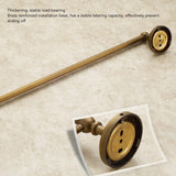 Towel Bar European Style Retro Shower Towel Rack Wall Mounted Copper Towel Rail Holder for Bathroom