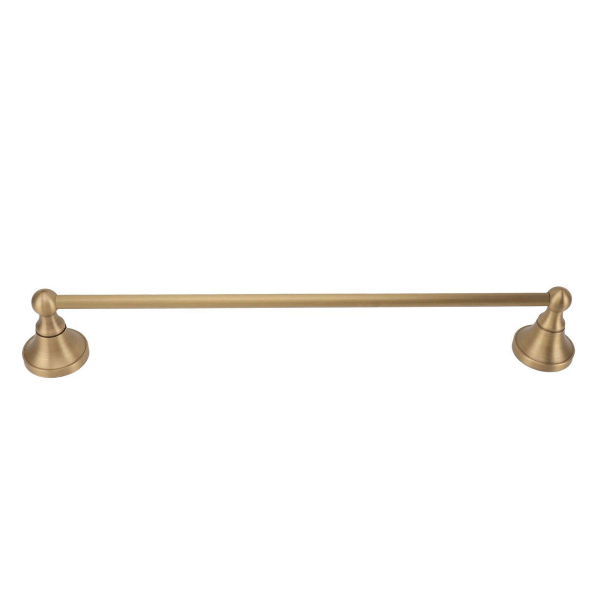 Copper Towel Bar European Style Towel Rack Single Rod Multipurpose Towel Bar Holder for Bathroom Toilet