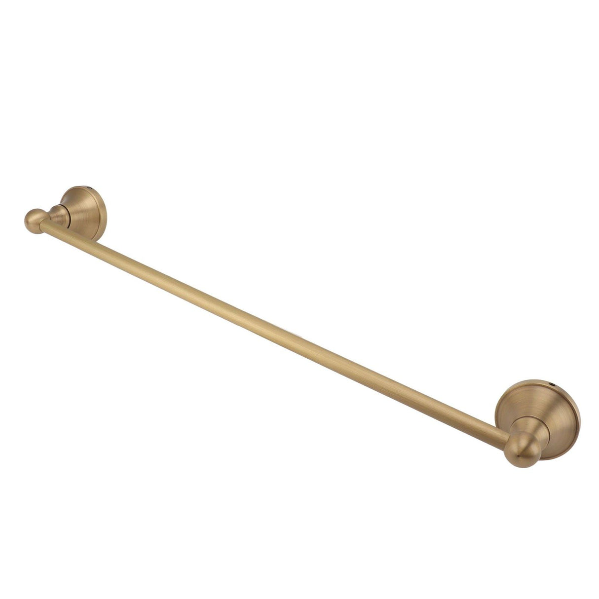 Copper Towel Bar European Style Towel Rack Single Rod Multipurpose Towel Bar Holder for Bathroom Toilet