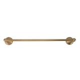 Copper Towel Bar European Style Towel Rack Single Rod Multipurpose Towel Bar Holder for Bathroom Toilet - Close-Up Angle