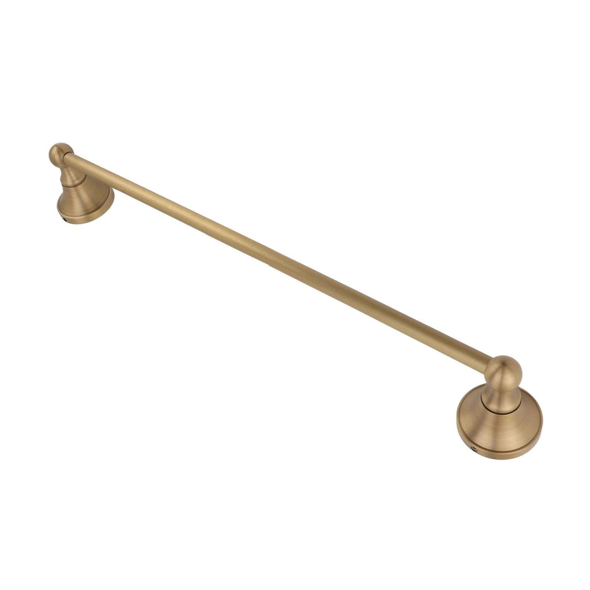 Copper Towel Bar European Style Towel Rack Single Rod Multipurpose Towel Bar Holder for Bathroom Toilet