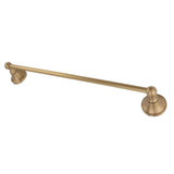 Copper Towel Bar European Style Towel Rack Single Rod Multipurpose Towel Bar Holder for Bathroom Toilet