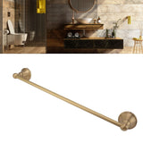 Copper Towel Bar European Style Towel Rack Single Rod Multipurpose Towel Bar Holder for Bathroom Toilet - Extra Image
