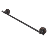 Bathroom Towel Bar 19.7in Sturdy Copper Elegant Retro Style Hand Towel Holder with Screws Hex Wrench for Home Kitchen Black