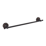 Bathroom Towel Bar 19.7in Sturdy Copper Elegant Retro Style Hand Towel Holder with Screws Hex Wrench for Home Kitchen Black