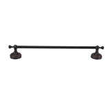 Bathroom Towel Bar 19.7in Sturdy Copper Elegant Retro Style Hand Towel Holder with Screws Hex Wrench for Home Kitchen Black - Close-Up Angle