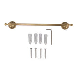 Bathroom Towel Bar 19.7in Sturdy Copper Elegant Retro Style Hand Towel Holder with Screws Hex Wrench for Home Kitchen Antique
