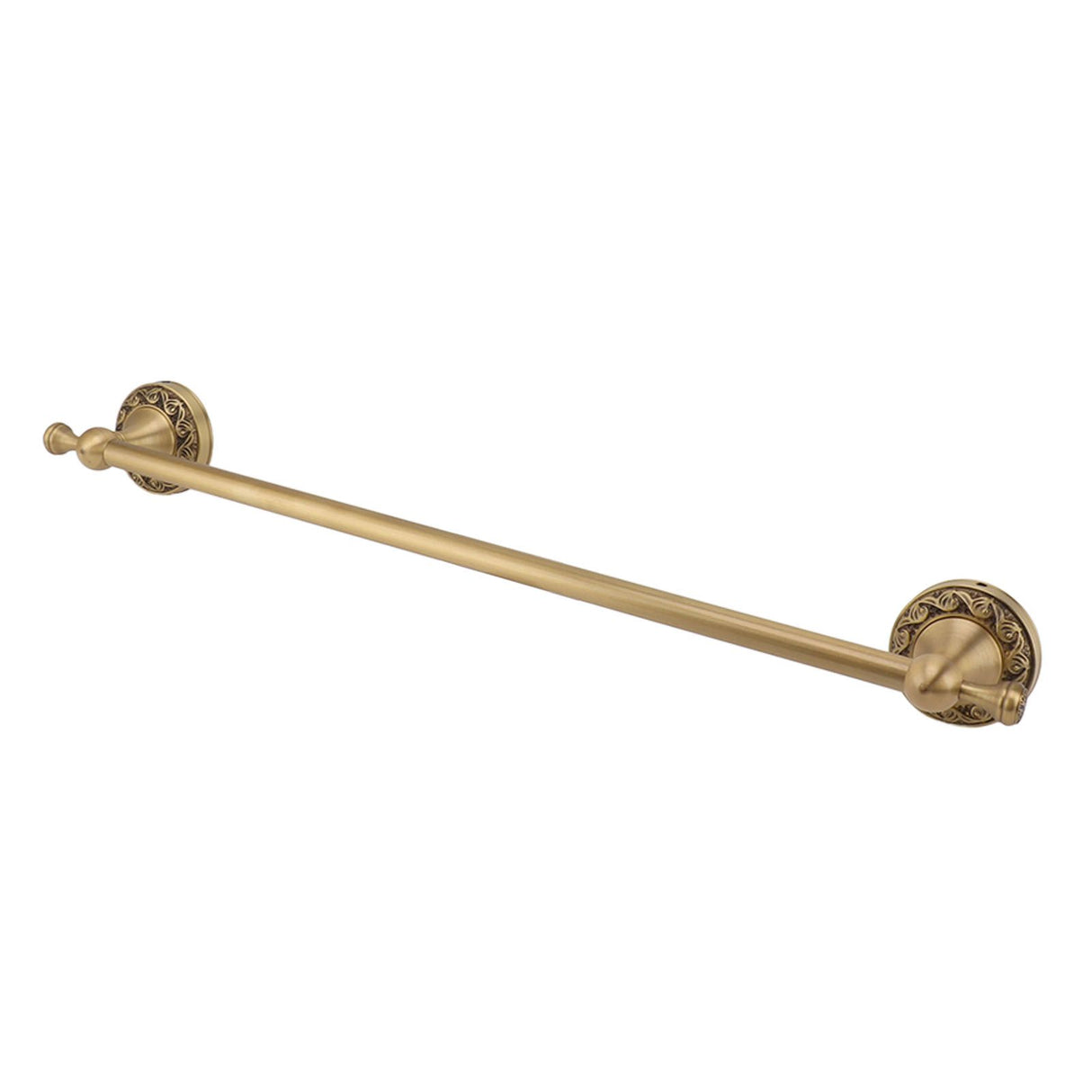 Bathroom Towel Bar 19.7in Sturdy Copper Elegant Retro Style Hand Towel Holder with Screws Hex Wrench for Home Kitchen Antique