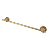 Bathroom Towel Bar 19.7in Sturdy Copper Elegant Retro Style Hand Towel Holder with Screws Hex Wrench for Home Kitchen Antique - Front View