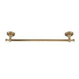 Bathroom Towel Bar 19.7in Sturdy Copper Elegant Retro Style Hand Towel Holder with Screws Hex Wrench for Home Kitchen Antique - Low Angle