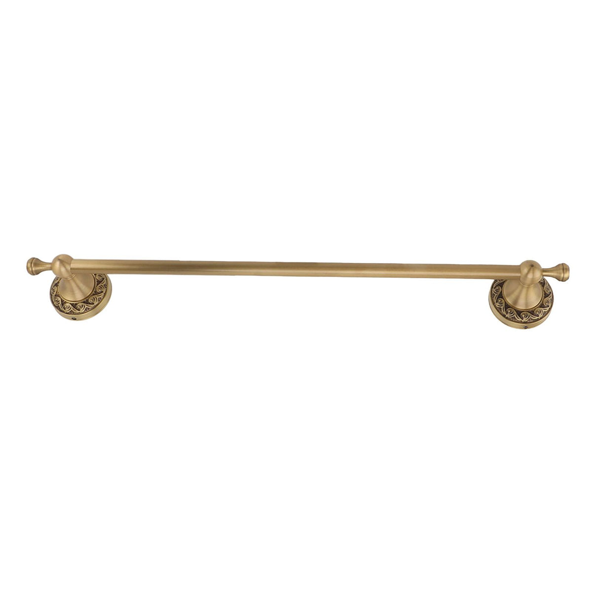 Bathroom Towel Bar 19.7in Sturdy Copper Elegant Retro Style Hand Towel Holder with Screws Hex Wrench for Home Kitchen Antique