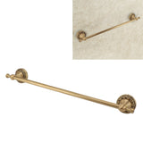Bathroom Towel Bar 19.7in Sturdy Copper Elegant Retro Style Hand Towel Holder with Screws Hex Wrench for Home Kitchen Antique