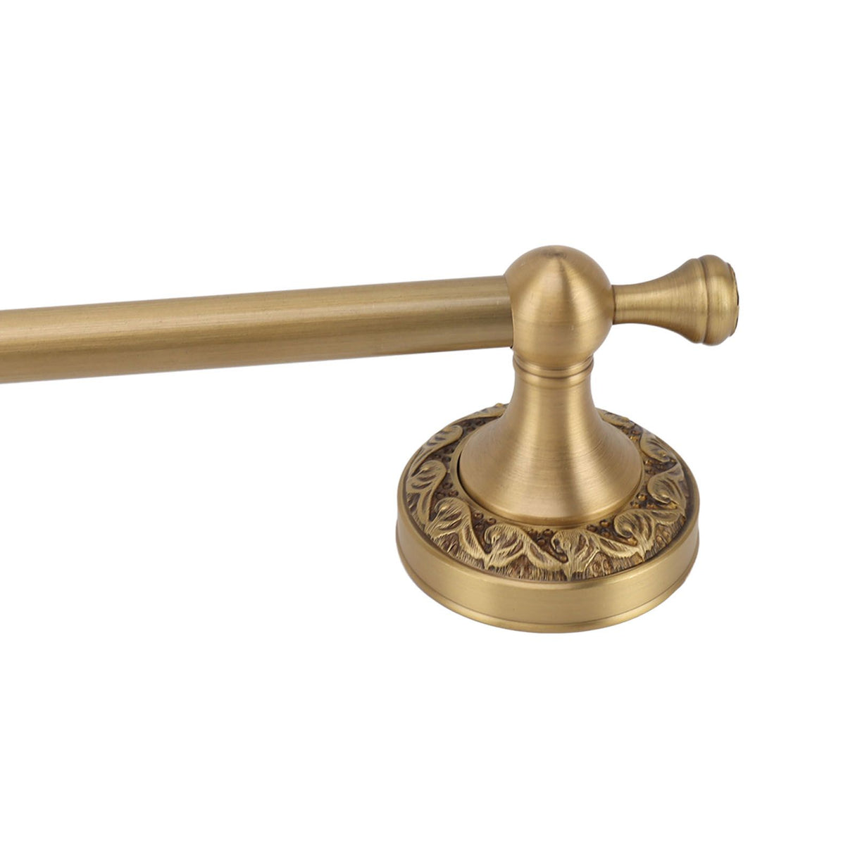 Bathroom Towel Bar 19.7in Sturdy Copper Elegant Retro Style Hand Towel Holder with Screws Hex Wrench for Home Kitchen Antique