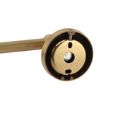 Towel Bar European Style Single Rod Hanging Bath Towel Holder Copper Towel Rack for Bathroom Toilets Antique Color