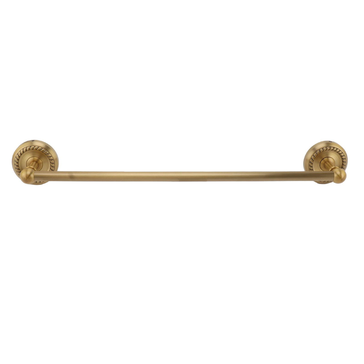 Copper Towel Bar European Style Bathroom Single Bar Towel Rack Bathroom Hanging Rack Antique