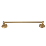 Copper Towel Bar European Style Bathroom Single Bar Towel Rack Bathroom Hanging Rack Antique - Extra Image