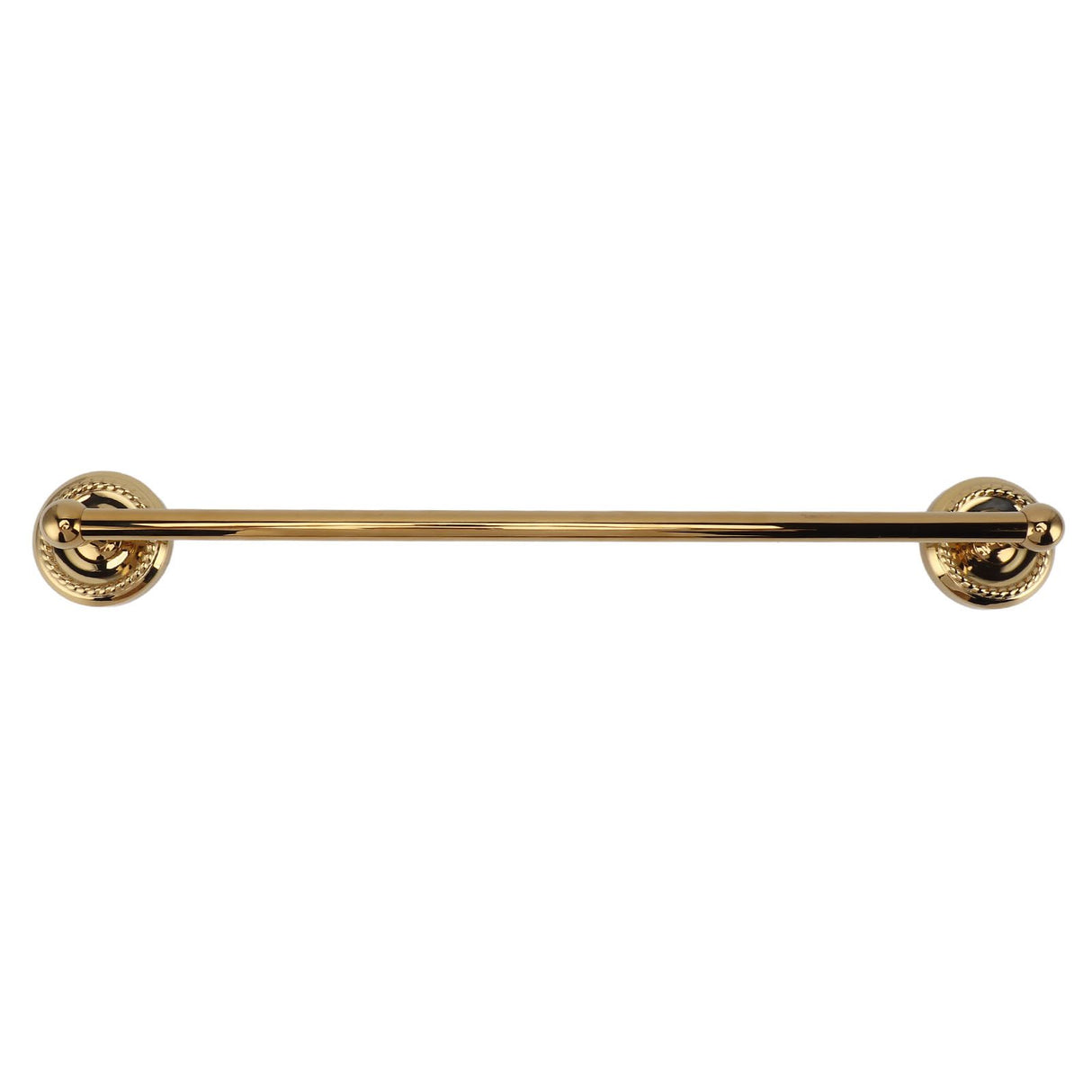 Copper Towel Bar European Style Bathroom Single Bar Towel Rack Bathroom Hanging Rack Titanium