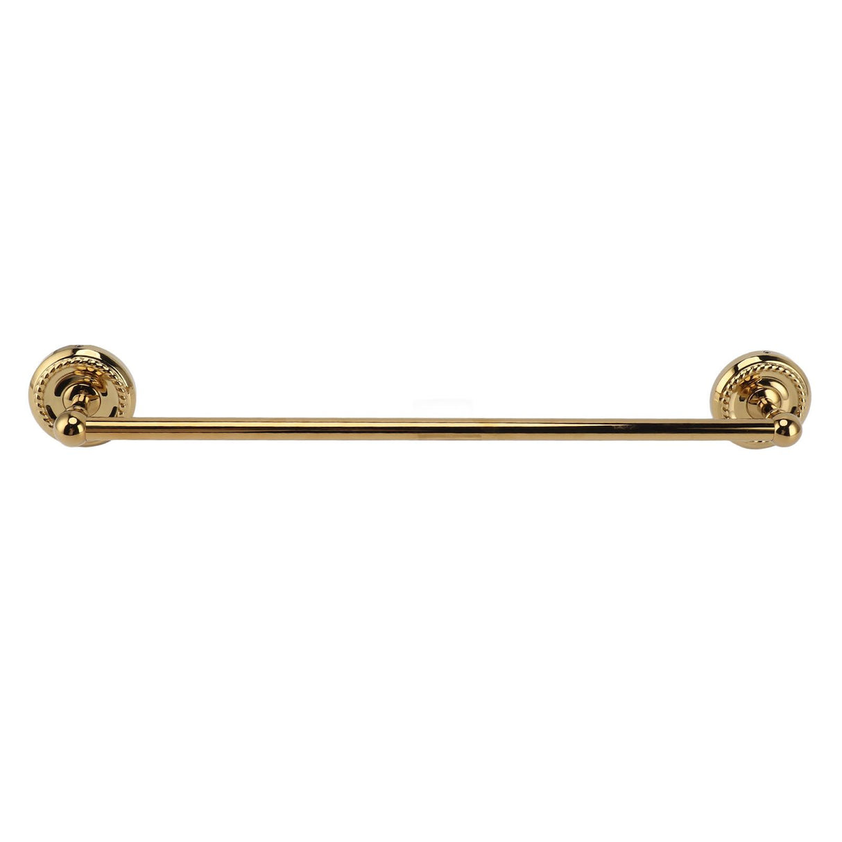 Copper Towel Bar European Style Bathroom Single Bar Towel Rack Bathroom Hanging Rack Titanium