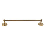 Copper Towel Bar European Style Bathroom Single Bar Towel Rack Bathroom Hanging Rack Titanium