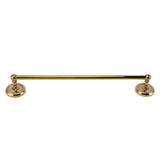Copper Towel Bar European Style Bathroom Single Bar Towel Rack Bathroom Hanging Rack Titanium - Extra Image