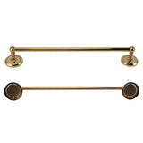 Copper Towel Bar European Style Bathroom Single Bar Towel Rack Bathroom Hanging Rack Titanium - Extra Image