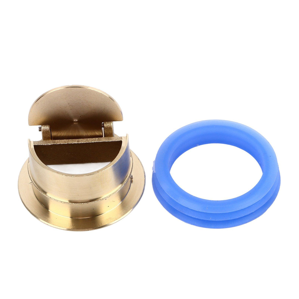 Toilet Floor Drain Deodorizing Core Floor Drain Core Shower Floor Drain Backflow Preventer Quick Drainage Brass