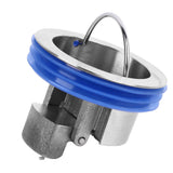 Floor Drain Sewer Core Silver Rapid Drainage Anti Slip Easy to Clean Toilet Floor Drain Deodorizing Core for Kitchen Bathroom