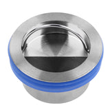 Floor Drain Sewer Core Silver Rapid Drainage Anti Slip Easy to Clean Toilet Floor Drain Deodorizing Core for Kitchen Bathroom - Top-Down View