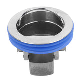 Floor Drain Sewer Core Silver Rapid Drainage Anti Slip Easy to Clean Toilet Floor Drain Deodorizing Core for Kitchen Bathroom - 45-Degree Angle