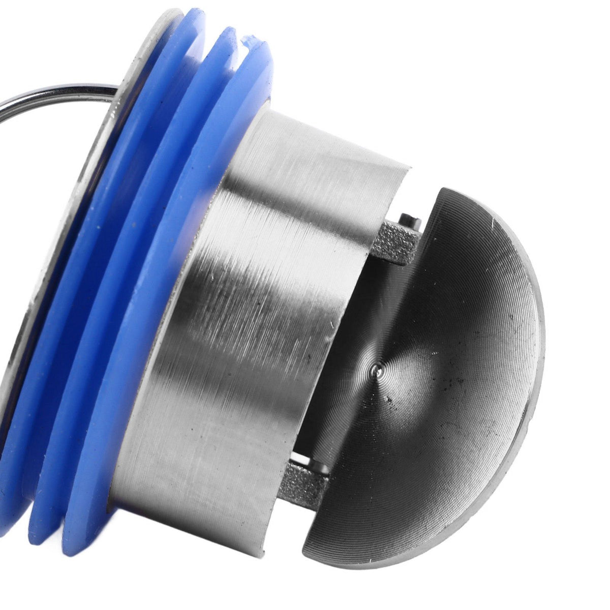 Floor Drain Sewer Core Silver Rapid Drainage Anti Slip Easy to Clean Toilet Floor Drain Deodorizing Core for Kitchen Bathroom