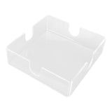 Acrylic Napkin Holder Square Elegant Clear Tabletop Tissue Dispenser for Kitchen Restaurant Bar